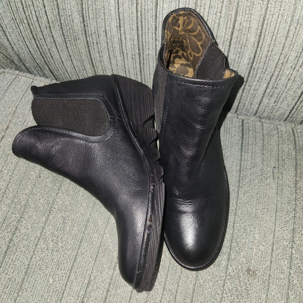 Fly London Black Ankle Boots